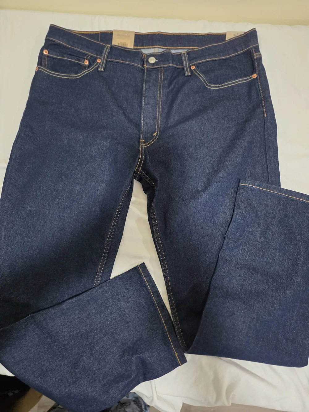 Levi's 511 Slim Fit Jeans Men's Size 38x30 Dark Wash Blue Denim New With Tags